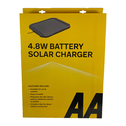 AA 4 watt Battery Solar Charger Conditioner Maintainer