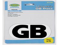 Magnetic GB Plate Badge Sticker